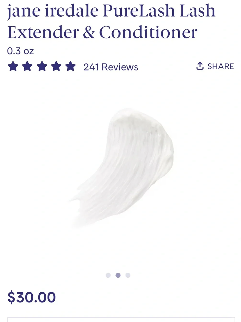 NWT jane iredale PureLash Lash Extender & Conditioner